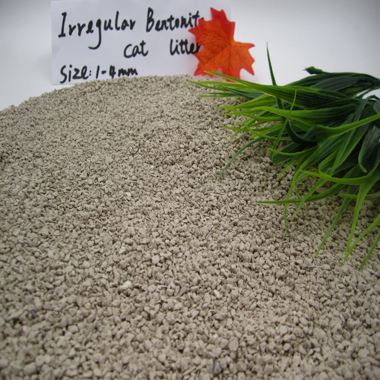 Best Unscented Cat Litter Natural Bentonite Crushable 1-4mm